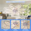 Ventilateur de plafond d'intérieur à DEL à intensité variable de 35 po à 7 pales avec lumière Hanyi-765552824