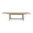 Equestrian Extendable Pine Solid Wood Dining Table