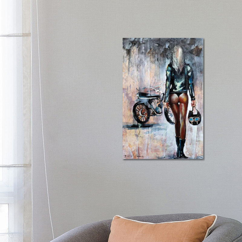 Follow Me by Donatella Marraoni - Painting on Canvas, Wrapped Canvas, 66.04 cm H x 45.72 cm W x 3.175 cm D