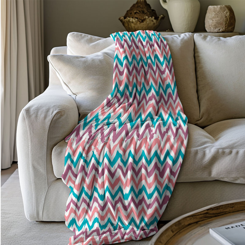 Coastal Colors - 1 pièce Sherpa Premium, L 60 po x l 50 po