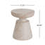 Table d'appoint d'extérieur / d'intérieur en béton léger
