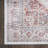 Marshe Vintage Performance Ivory/Red Area Rug-1810322173