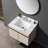31" Bathroom Vanity Top - White, Rectangular Sink & 4" Backsplash With White Veined Included