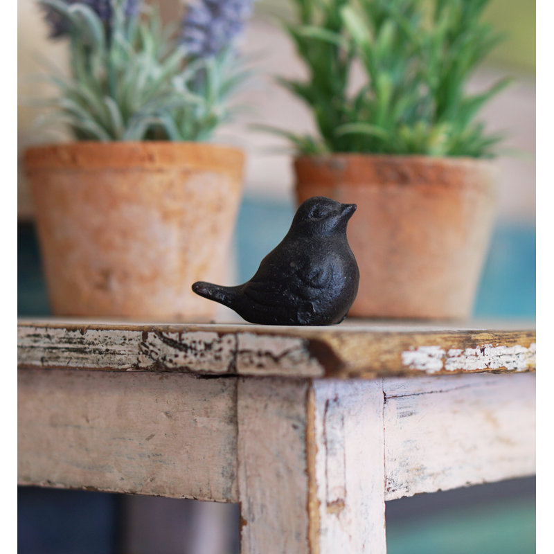 Mini oiseaux en fonte