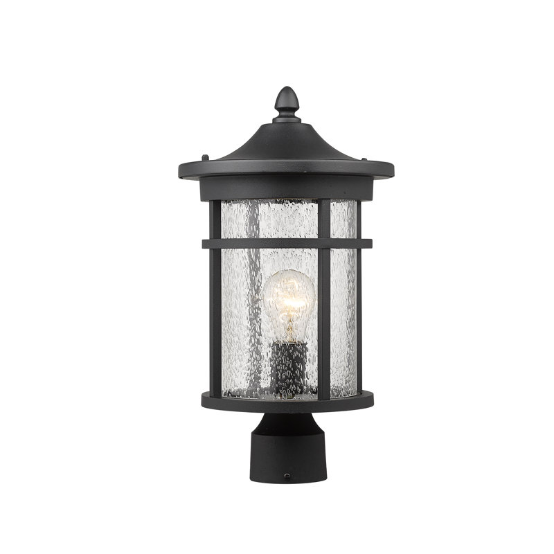 Outdoor Post Light, 13.75" Height Exterior Post Lighting Fixture