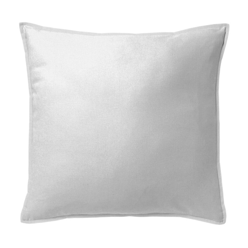 Lynnin White 24X24" Square Pillow, 18"  x 18" 