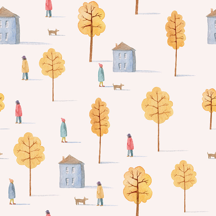 Castiglione Matte Peel and Stick Mural, 250 x 250cm