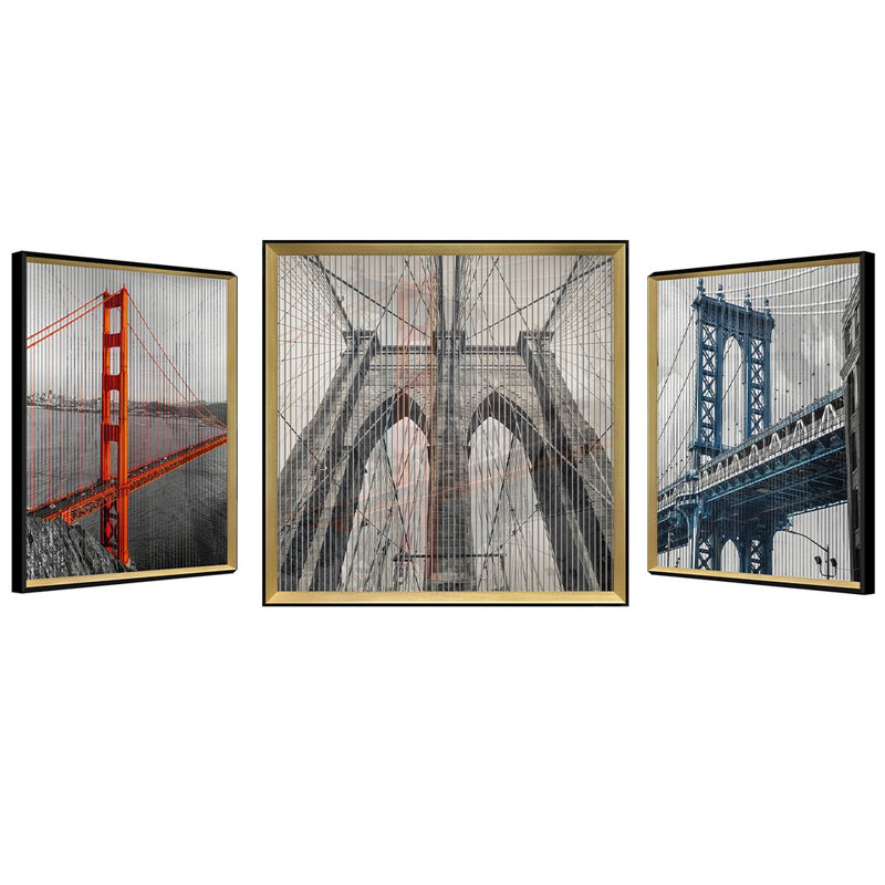 Décoration murale pont cinétique Bridge