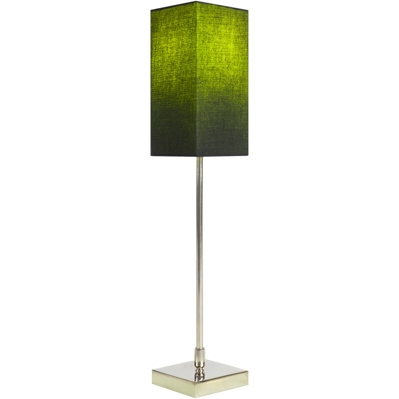Ensemble de lampes de table en acier inoxydable 18 po Haseeb, Vert