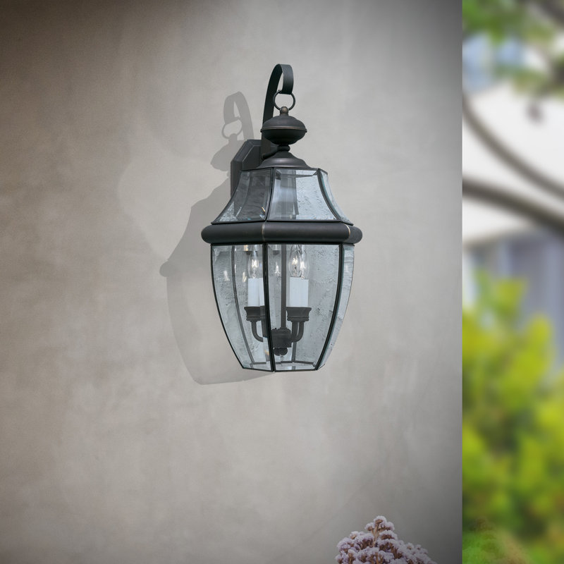 Lanterne murale d’extérieur 2 lumières del Liveva, Bronze Royal, H 21 po x l 10 po x P 10 po