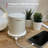 Night Light Usb Nightstand Lamp With 4 Fast Charging Ports And Touch Control Dimmable Compact Wooden Table Lamp