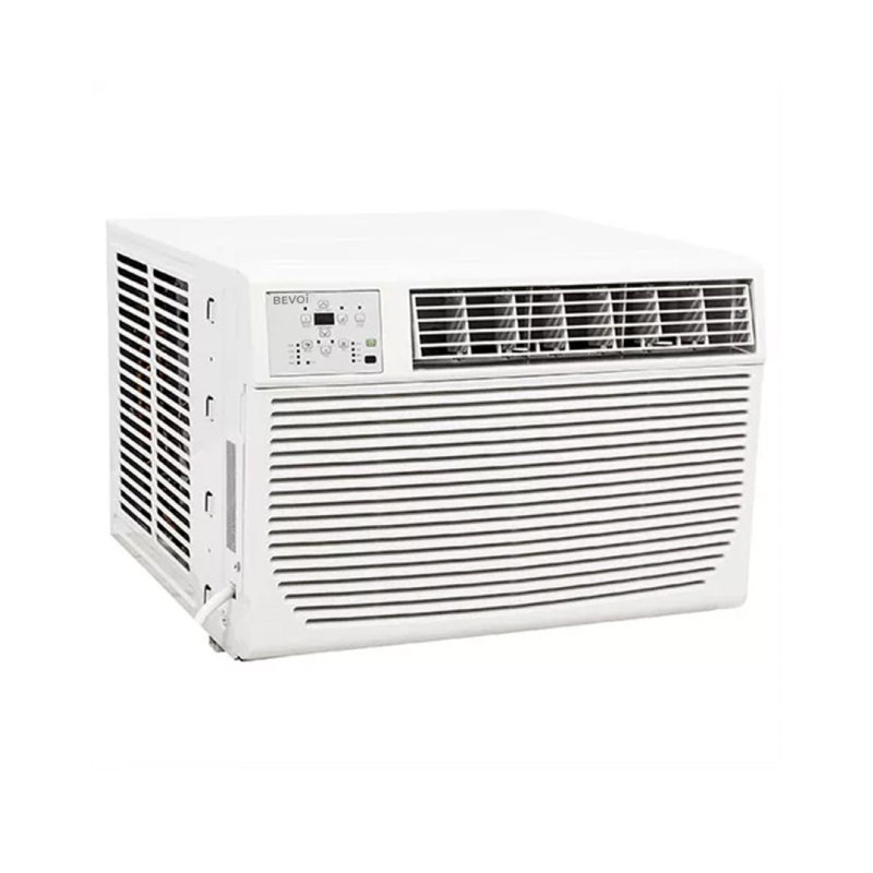 Climatiseur de fenêtre Bevoi 6 000 Btu Easycool avec télécommande 115 V en blanc