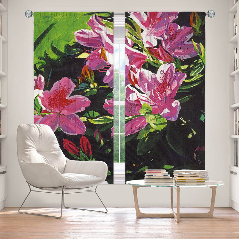 Rideau simple obscurcissant avec passe-tringle Delaughter, L 40 po x L 82 po