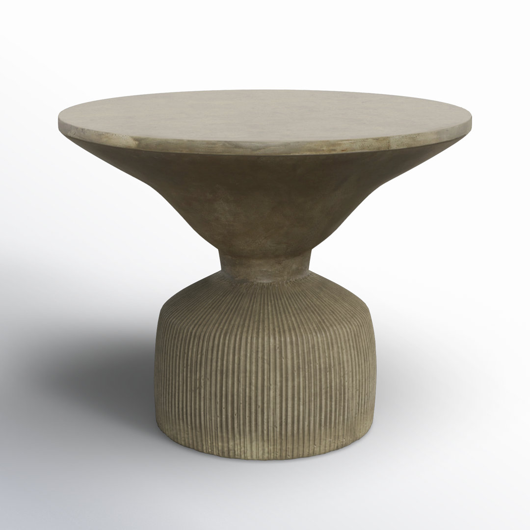 Milena Stone/Concrete Side Table Birch Lane™