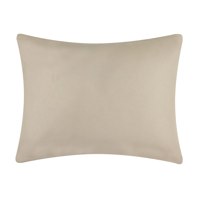 Taie d'oreiller matelassée texturée Velvet Crush, Standard, Kaki