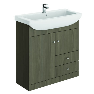 850mm Free-standing Single Vanity Unit