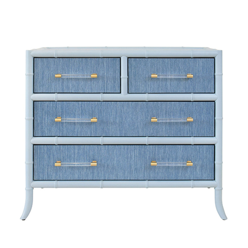 Beckett 4 - Drawer Dresser, Blue