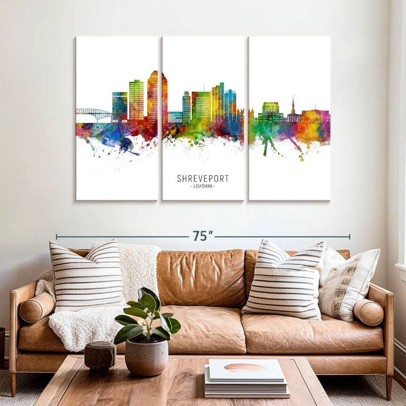 Nicci Shreveport, Louisiane, horizon I, H 42 po x l 65 po