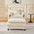 39.4" Modern Accent Chair with Ottoman, Living Room Club Chair Chenille Upholstered Armchair , Reading Chair for Bedroom, Green Chenille-93870764