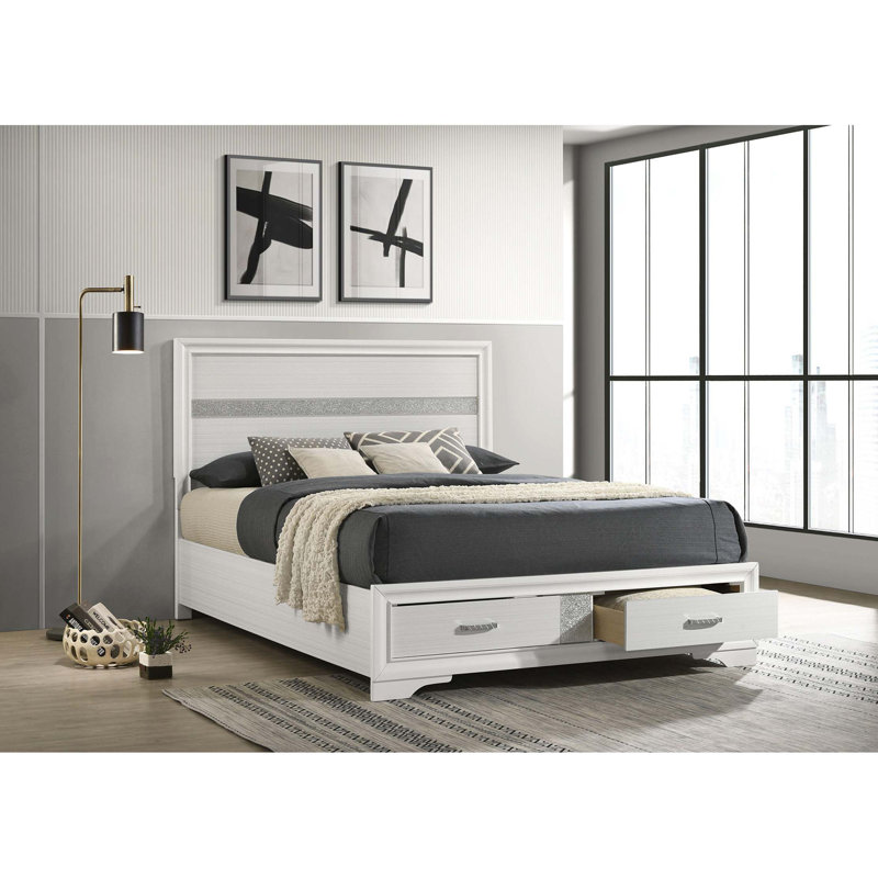 Grand lit avec rangement Orchid