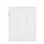 Lit escamotable double avec tablettes
