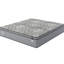 Matelas simple en mousse viscoélastique gélifiée rafraîchissante de 10 pouces, - États-Unis, faible transfert de mouvement, relief, eau, base ajustable, gris blanc, fabrication à ressorts