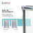 Leser - W x 65.375'' H Bypass Door Semi-Frameless Shower Door with-906323347-906323344