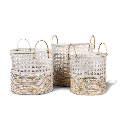 Panier à feuilles de bananier
