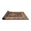 Tapis brun/bleu/beige traditionnel Kalena-1717420760