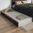 Ause Solid Wood Platform Bed with Matching Trundle-336580365-380814966