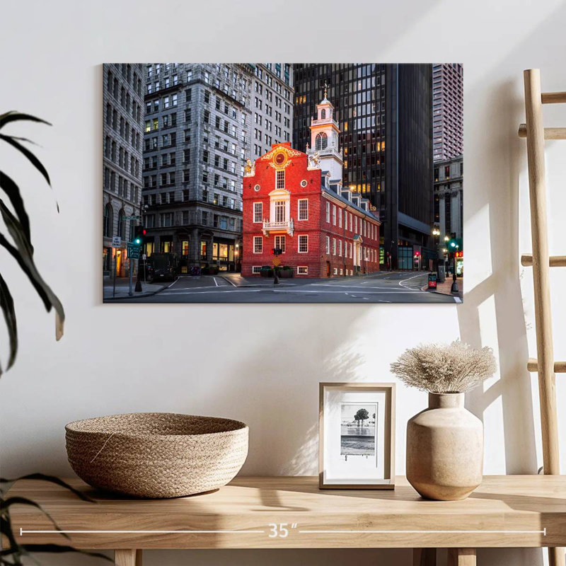 Boston Old State House de Boston, H 16 po x l 24 po