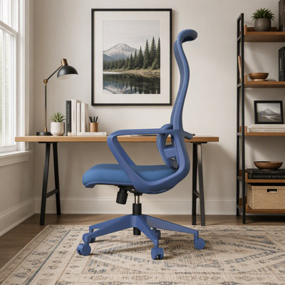 Fauteuil de bureau ergonomique et coloré 350LBS Home Office Mesh