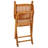 Folding Patio Chair Solid Eucalyptus Wood