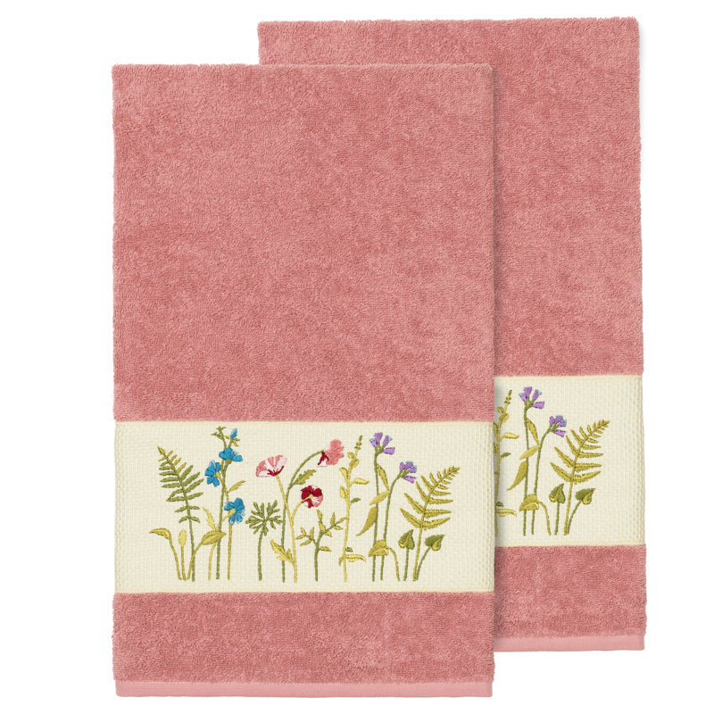Serenity Midweight Bath Towel, Tea Rose