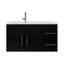 Trevah 42" Left Single Bathroom Vanity Set-283315846
