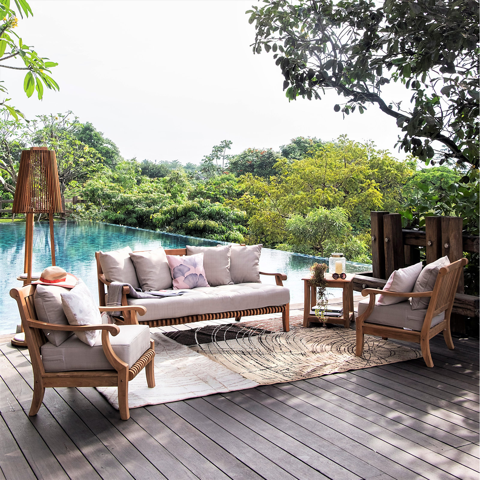 Mabrey - Person Patio Conversation Set