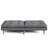 Kyall Upholstered 68'' Reclining Sleeper Sofa