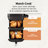 Ninja SL201 DoubleStack 2-Basket Air Fryer, DoubleStack Technology Cooks 4 Foods at Once, Space Saving Design, 8 QT, 6-in-1, Smart Finish & Match Cook, Air Fry, Broil, Bake, Easy Meals, Easy Clean