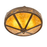 Rustic Lodge 2 - Light Flush Mount