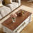 Retro Lift-Top Coffee Table Hidden Compartment Lower Storage Shelf-684071812-684071815