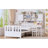 Twin Size Multifunctional Wood Platform Bed With Bookshelf At The Head Of The Bed-1811286762