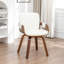 Fauteuil pivotant rembourré en similicuir Dundrod-123200763