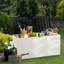 Coffre de terrasse en plastique avec roulettes 75 gallons Winado-102478596