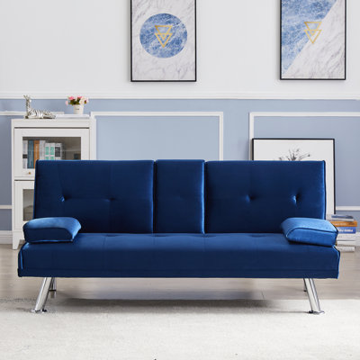 Allman Upholstered 65.3'' Convertible Sofa