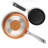 Gotham Steel Copper Cast Textured 5.5" and 9.5" Fry Pan Set