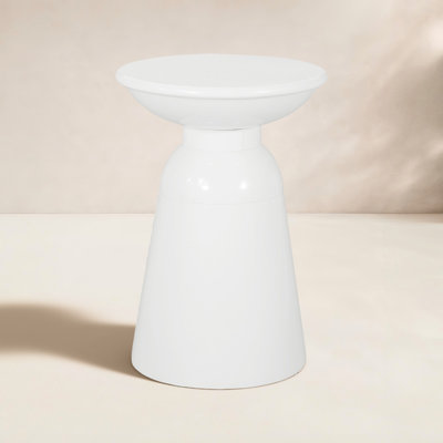 Atira 15'' Iron Outdoor Side Table