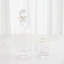 S/6 Celebration DOF Glasses-Clear W/Gold Dots