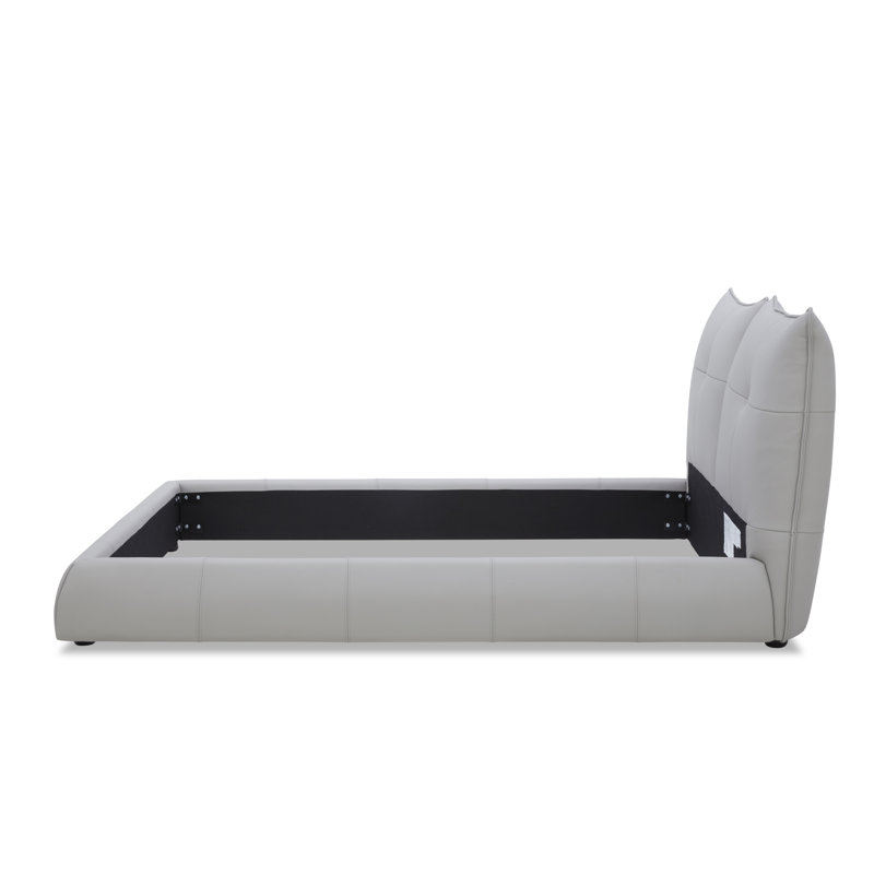 Upholstered Platform Bed, King