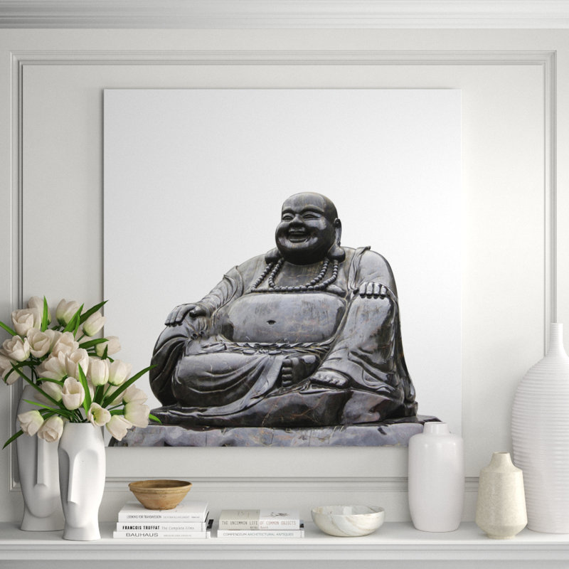 Happy Budha! Print, Aluminum, 46" H x 46" W x 1" D