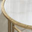 Myrtise Forged Metal Round Accent Table